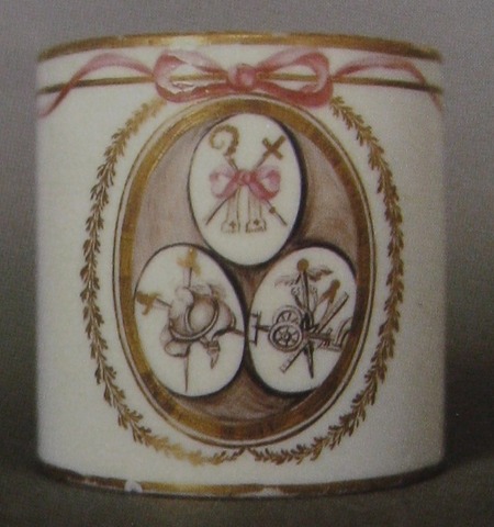 Tasse litron et soucoupe (1790-1791)