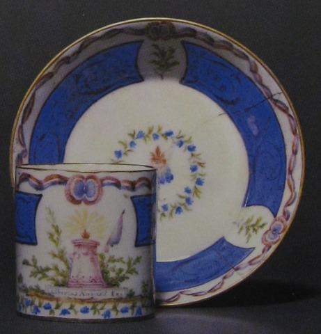 Tasse litron et soucoupe