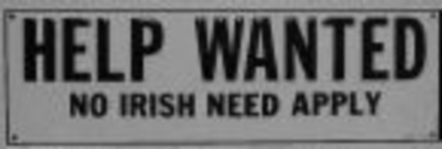 Irish People Not Needed