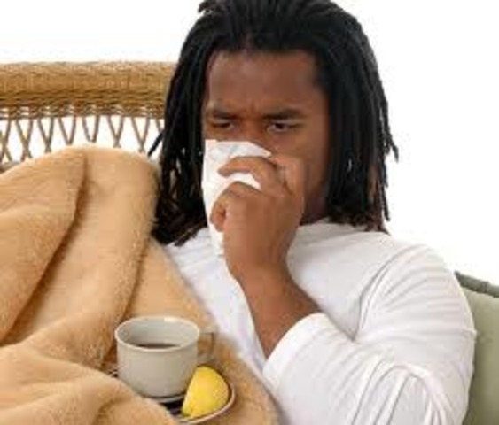 Benjamin Franklin found that colds could be passed from person to person