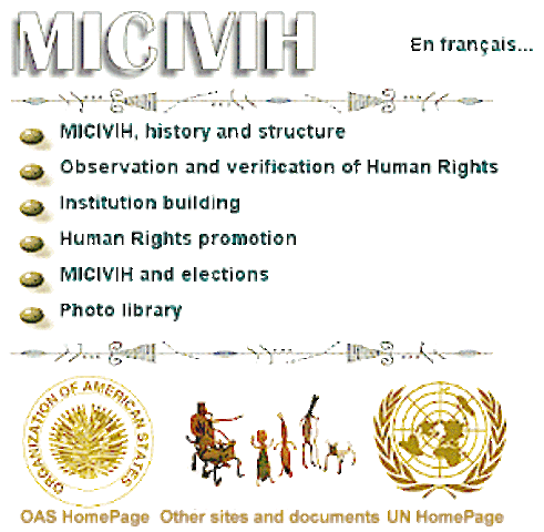 Establecimiento de la MICIVIH