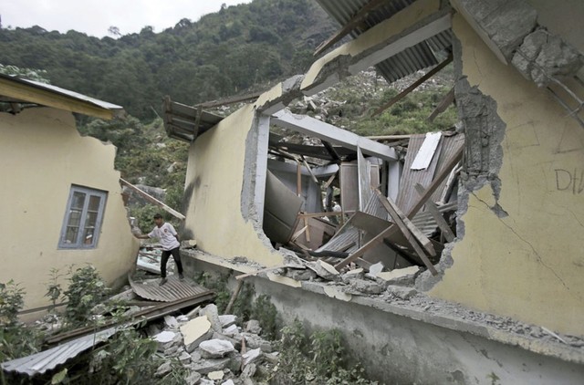 A magnitude 6.9 earthquake