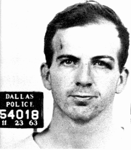 11:26 PM CST- Oswald charged with President Kenndy's death