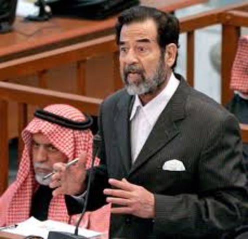 Sadam Hussein trial