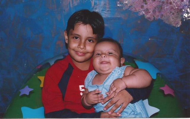 my younger brother is born