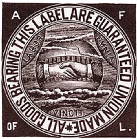 Founding of the American Federation of Labor