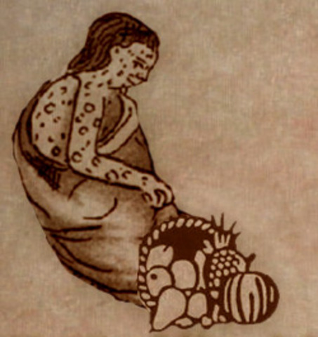 Smallpox introduced to the New World