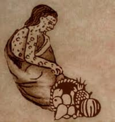 Smallpox is introduced to the New World