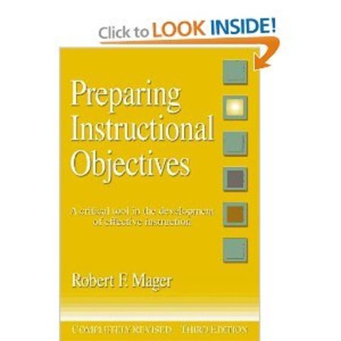 The Popularization of Behavioral Objectives