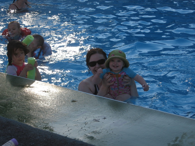 first swim of the year