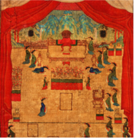 Yamato dynasty begins in Japan.