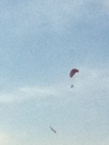 Seeing a Man parachute