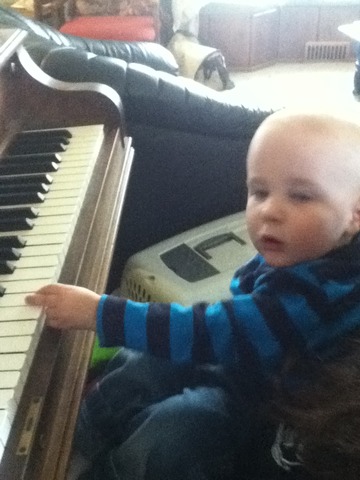 Babysitting Jonathon!!!