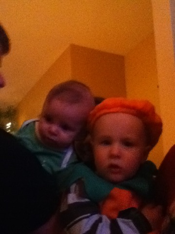 Seeing Jonathon and Nicholas!