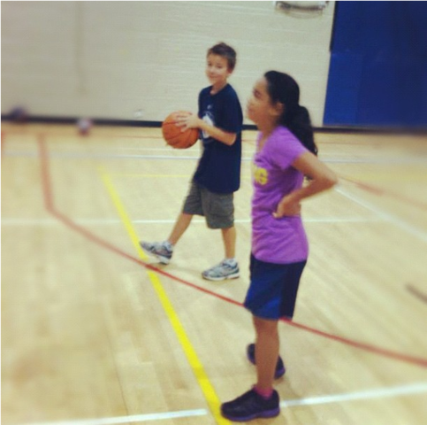 Basket Ball With Jaira