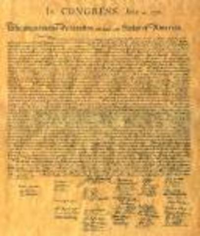 Congress adopts the Declaration of Independence; it’s sent to the printer