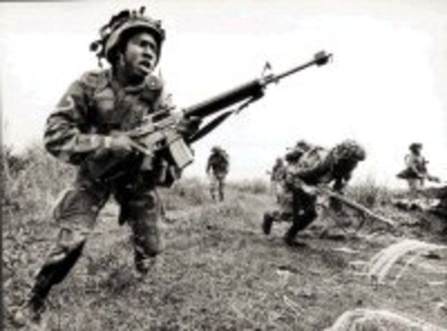 Bush personally declared an end to major combat operations.