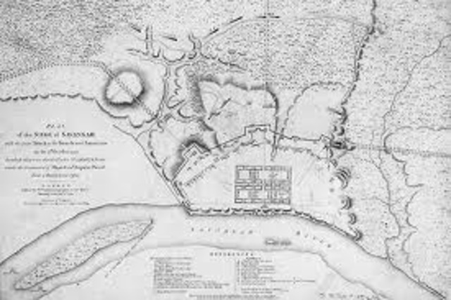 American attempt to recapture Savannah, GA fails