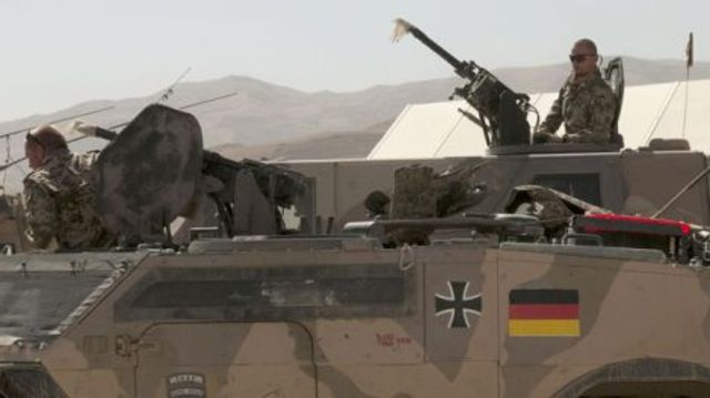 Duitse leger begon aan een opmars