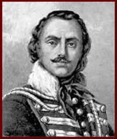 Casimir Pulaski arrives in America