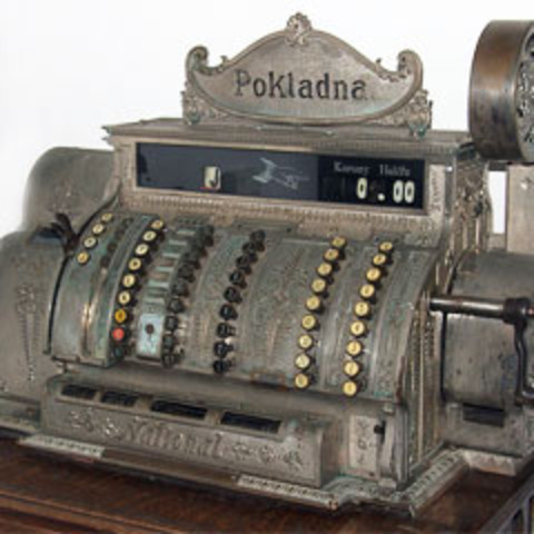 Máquina registradora.