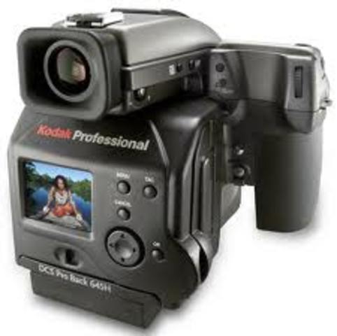 Kodak released the Kodak Professional Digital Camera System