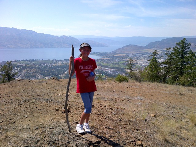 Walked up a mountain