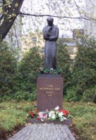 A monument was errected in her honour at the Radium Institute in Warsaw.