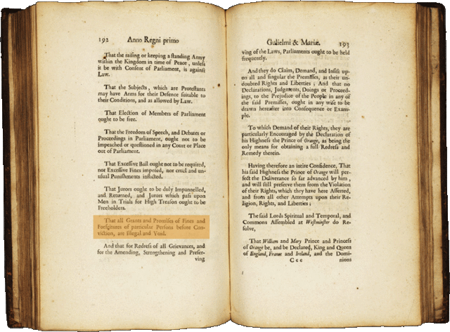 english bill of rights