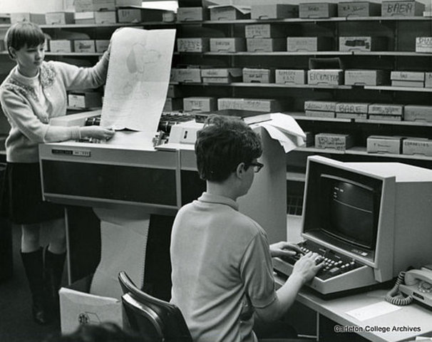 Computers at Stanford and UCLA connected for the first time