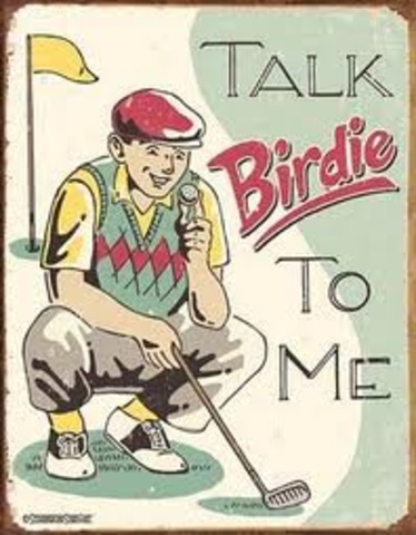 The term "birdie" is coined at Atlantic C.C.