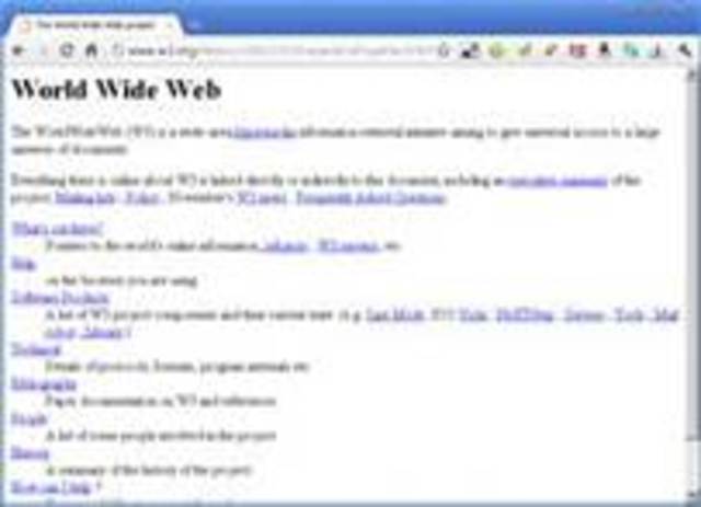 First web page created 1991