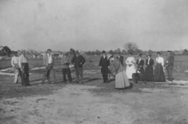 The first recorded evidence of golf at St. Andrews, Fife.