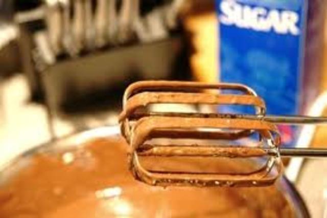 Milton Hershey first experimented with making chocolate