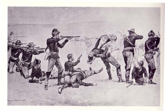 Battle at Wounded Knee Creek