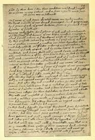 Mayflower Compact Written