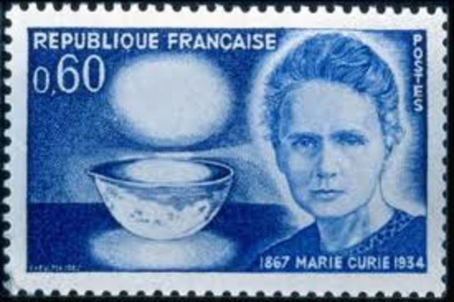 Marie Curie isolated radium
