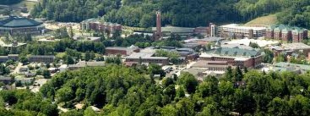 Goto college at Appalachian State University