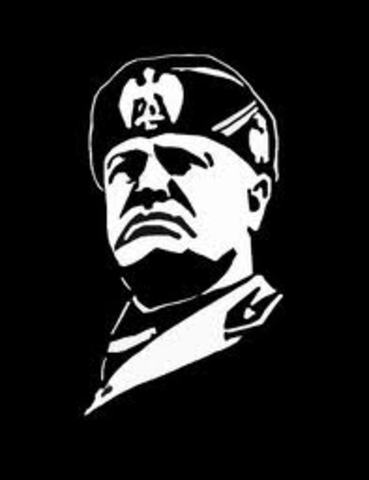 Gave himself the title "Il Duce"