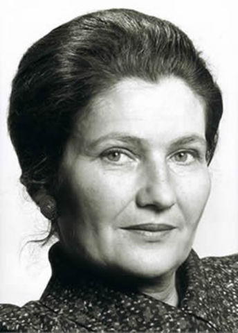 Simone Veil fait adopter la «loi Veil»,