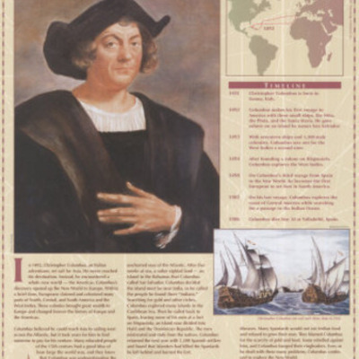 Timeline: Christopher Columbus by victoria,Victor, Jacob