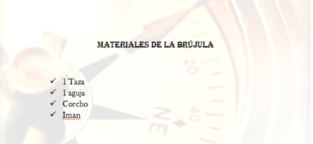 verificar lista de materiales