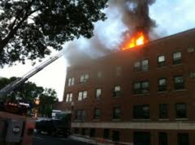 The first state capital was destroyed by fire