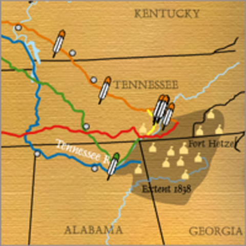 Trail of Tears occured