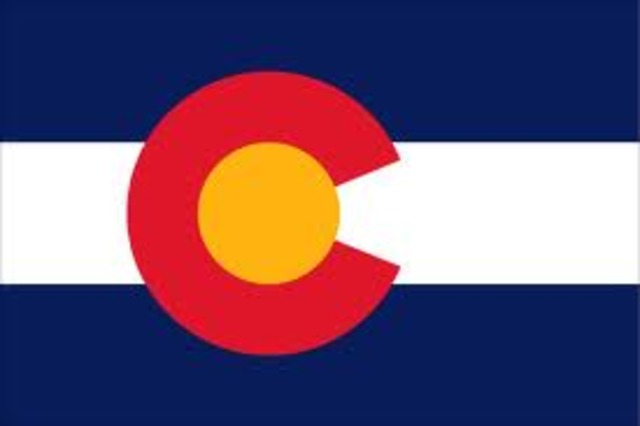 Colorado becomes a state