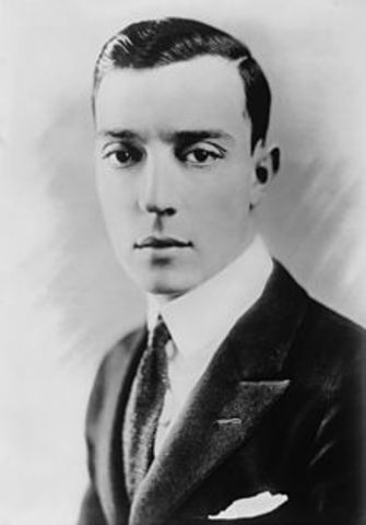 Famous Irish immigrant Buster Keaton