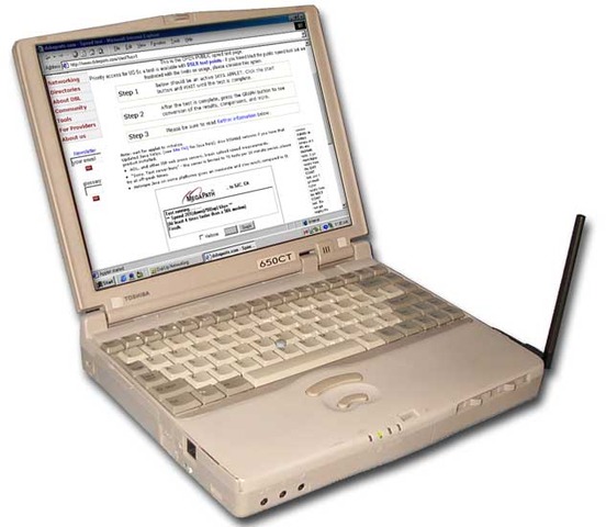 Toshiba portatila