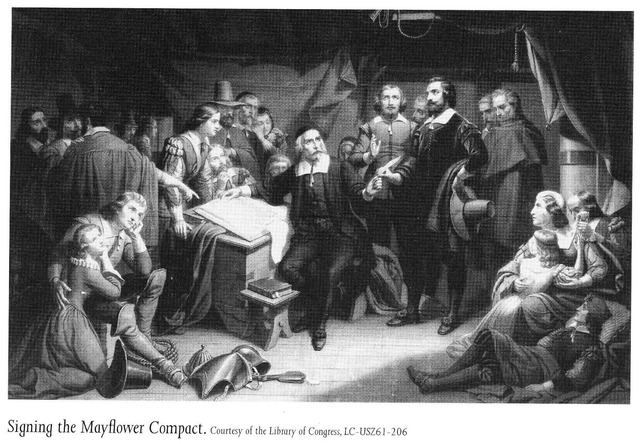 Mayflower Compact written