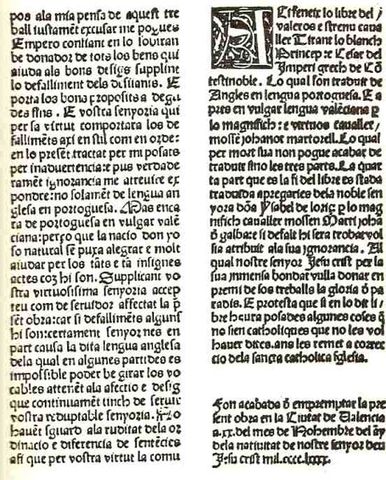 Novel.la cavalleresca:Joanot Martorell, Tirant lo Blanc.