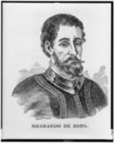 Henando De Soto and Luis Moscoso Alvarado 1542